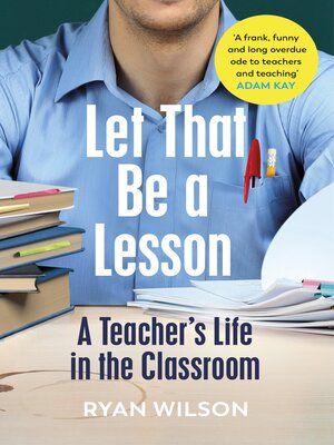 cover image of Let That Be a Lesson